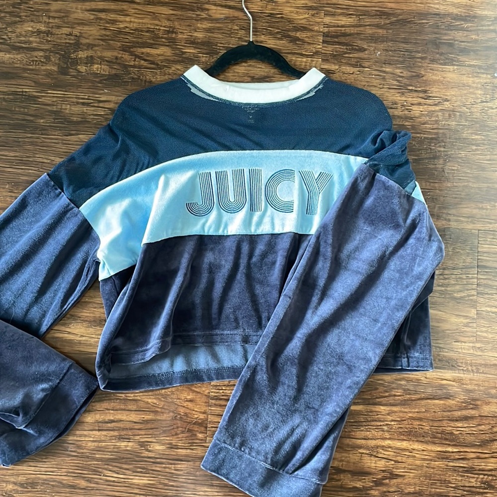 Juicy Couture Long Sleeve Crop Top